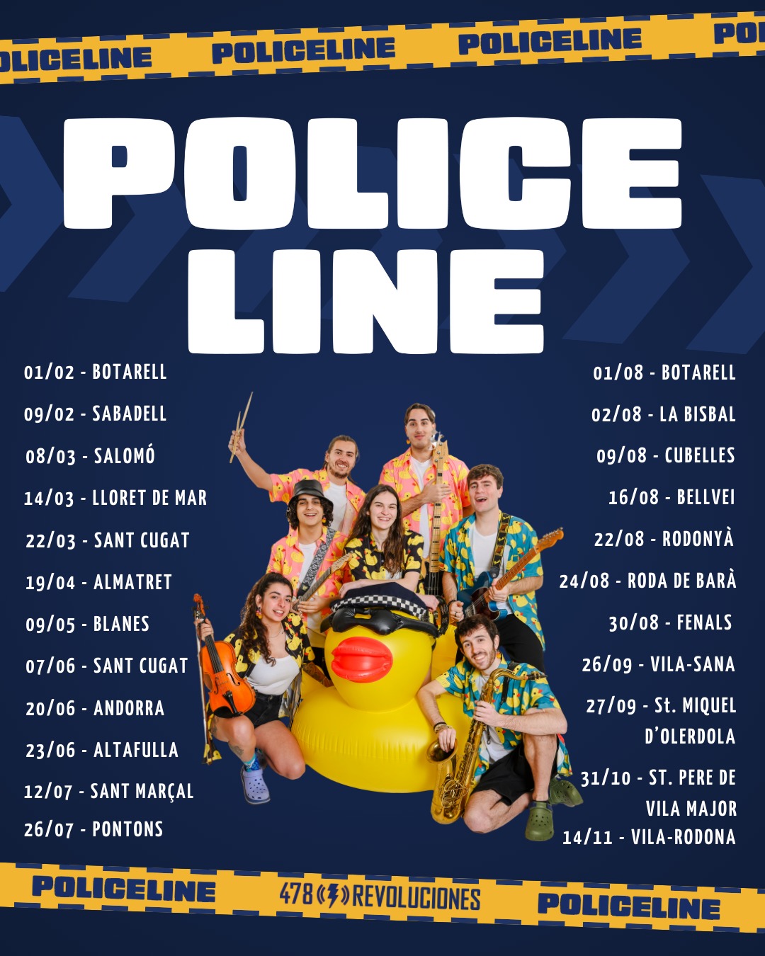 Gràcies per una gira d’estiu de somni 🚓🦆